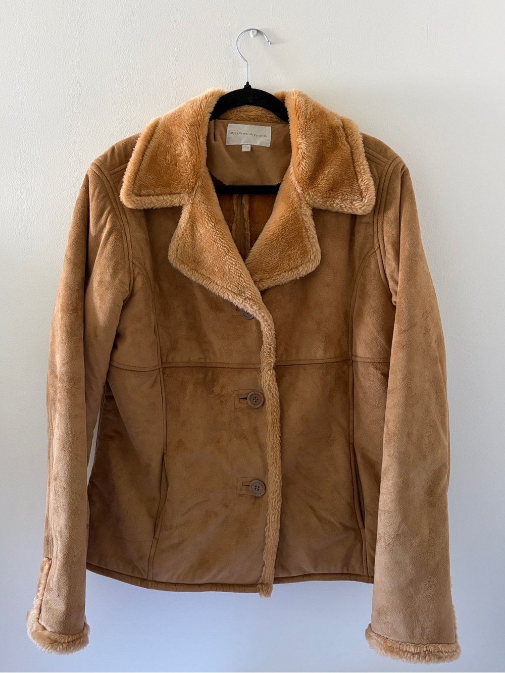 Faux Fur Trim Coat